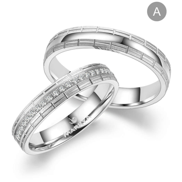 Eksklusive Vielsesringe Marry Me GB100