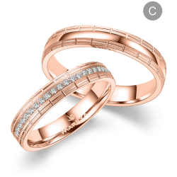 Eksklusive Vielsesringe Marry Me GB100