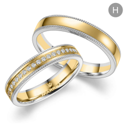 Eksklusive Vielsesringe Marry Me GB103