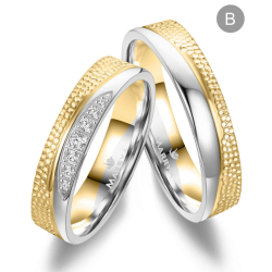 Eksklusive Vielsesringe Marry Me GB105