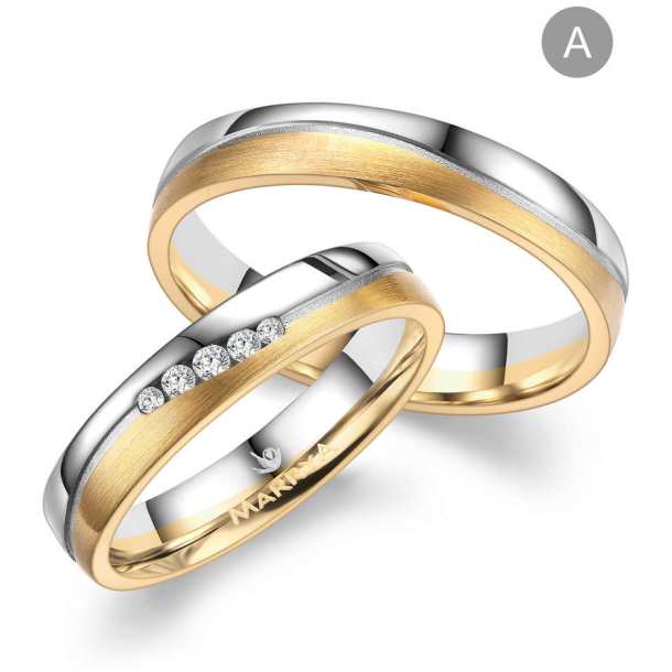 Eksklusive Vielsesringe Marry Me GB112