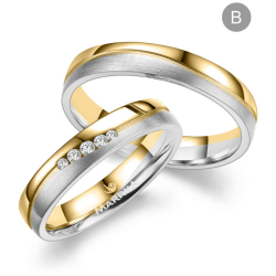 Eksklusive Vielsesringe Marry Me GB112