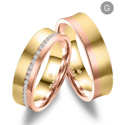 Eksklusive Vielsesringe Marry Me GB115