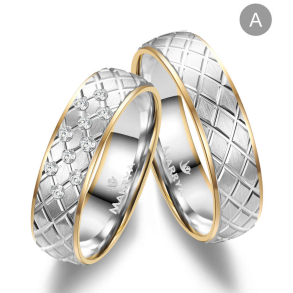 Eksklusive Vielsesringe Marry Me GB118