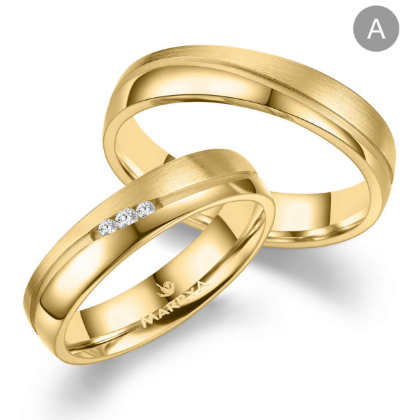 Eksklusive Vielsesringe Marry Me GB122