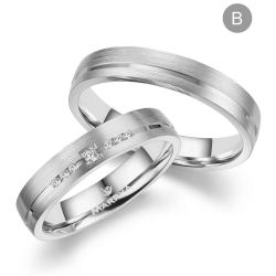 Eksklusive Vielsesringe Marry Me GB124