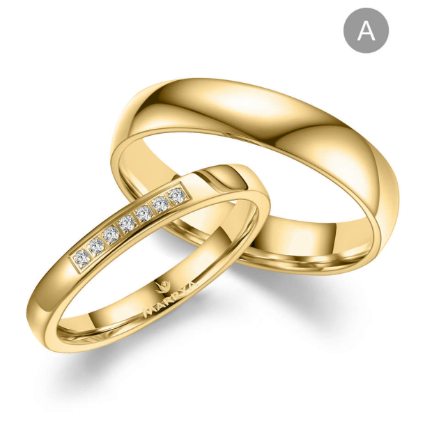 Eksklusive Vielsesringe Marry Me Classic GB139