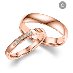 Eksklusive Vielsesringe Marry Me Classic GB139