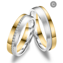 Eksklusive Vielsesringe Marry Me GB140