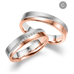 Eksklusive Vielsesringe Marry Me GB147