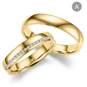 Eksklusive Vielsesringe Marry Me Classic GB148