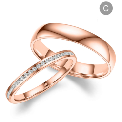 Eksklusive Vielsesringe Marry Me Classic GB151