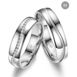 Eksklusive Vielsesringe Marry Me GB153