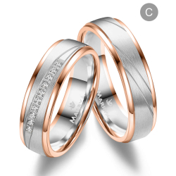 Eksklusive Vielsesringe Marry Me GB157