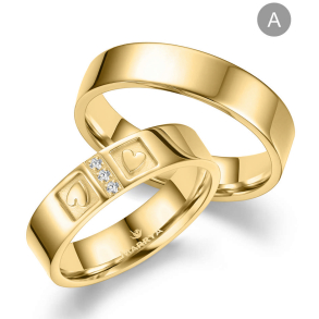 Eksklusive Vielsesringe Marry Me GB164