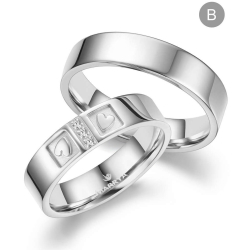 Eksklusive Vielsesringe Marry Me GB164