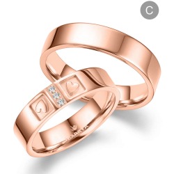 Eksklusive Vielsesringe Marry Me GB164