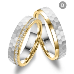 Eksklusive Vielsesringe Marry Me GB167