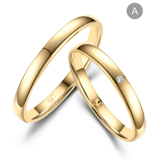 Eksklusive Vielsesringe Marry Me Classic GB201