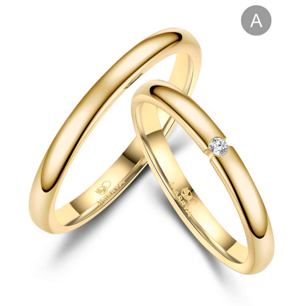 Eksklusive Vielsesringe Marry Me Classic GB208