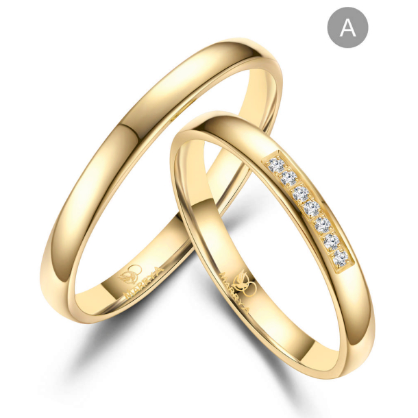 Eksklusive Vielsesringe Marry Me Classic GB215