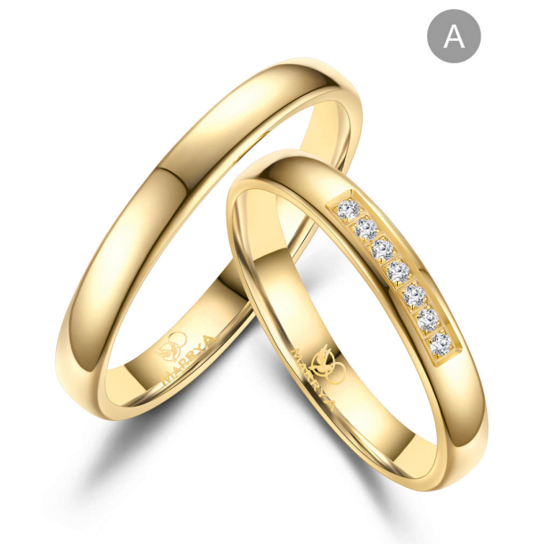 Eksklusive Vielsesringe Marry Me Classic GB216