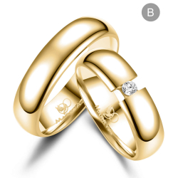 Eksklusive Vielsesringe Marry Me Classic GB228