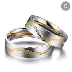 Eksklusive Vielsesringe Marry Me GO01