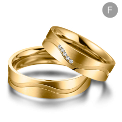 Eksklusive Vielsesringe Marry Me GO01