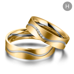 Eksklusive Vielsesringe Marry Me GO01