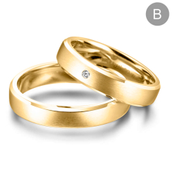 Eksklusive Vielsesringe Marry Me GO02