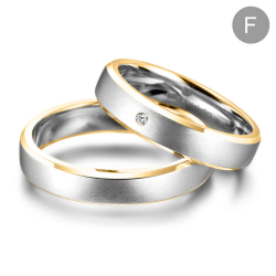 Eksklusive Vielsesringe Marry Me GO02