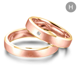 Eksklusive Vielsesringe Marry Me GO02