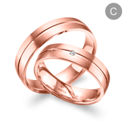 Eksklusive Vielsesringe Marry Me GO03