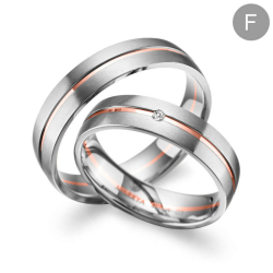 Eksklusive Vielsesringe Marry Me GO03