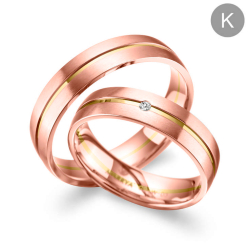 Eksklusive Vielsesringe Marry Me GO03