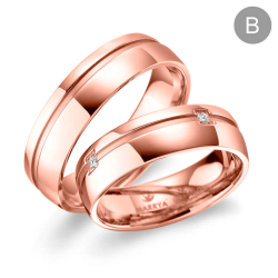 Eksklusive Vielsesringe Marry Me GO05