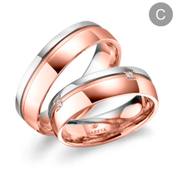 Eksklusive Vielsesringe Marry Me GO05