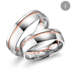 Eksklusive Vielsesringe Marry Me GO05