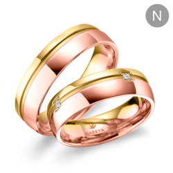 Eksklusive Vielsesringe Marry Me GO05