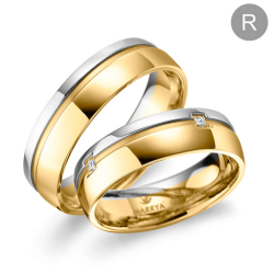 Eksklusive Vielsesringe Marry Me GO05