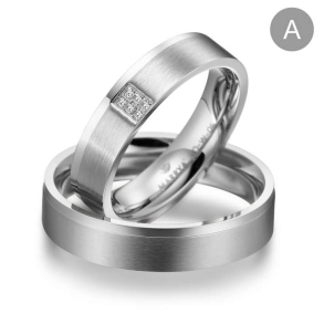 Eksklusive Vielsesringe Marry Me GO06