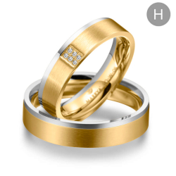 Eksklusive Vielsesringe Marry Me GO06