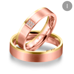 Eksklusive Vielsesringe Marry Me GO06