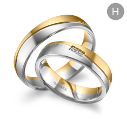 Eksklusive Vielsesringe Marry Me GO07