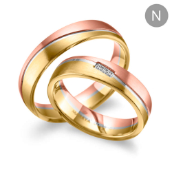 Eksklusive Vielsesringe Marry Me GO07