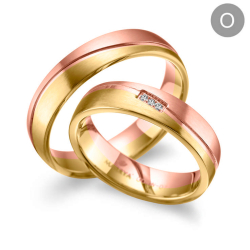 Eksklusive Vielsesringe Marry Me GO07