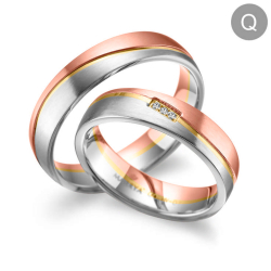 Eksklusive Vielsesringe Marry Me GO07