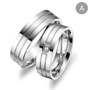 Eksklusive Vielsesringe Marry Me GO08