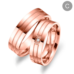 Eksklusive Vielsesringe Marry Me GO08